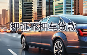 拉萨押证不押车贷款